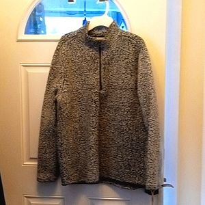 Men's XL Weather Proof comfy shirt with upper zipper